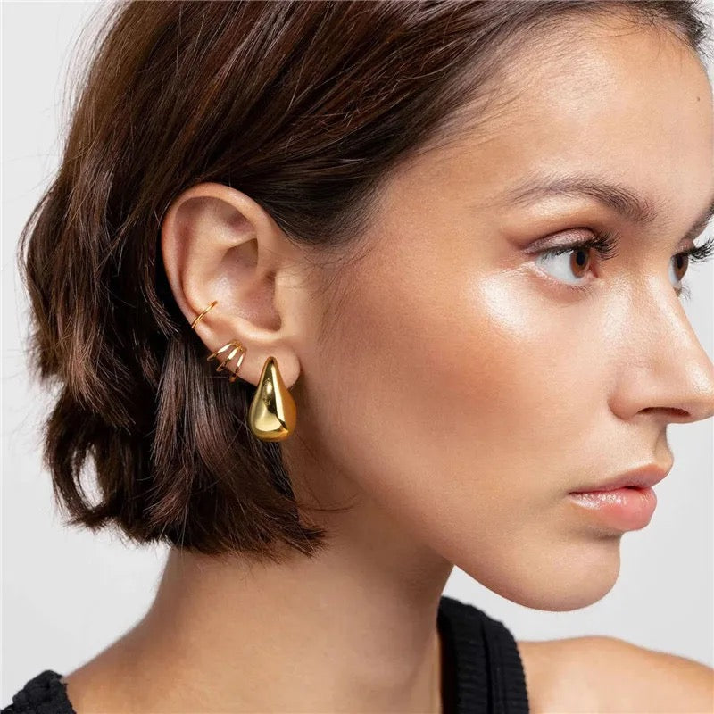 18k Gold plated Waterdrop Earrings
