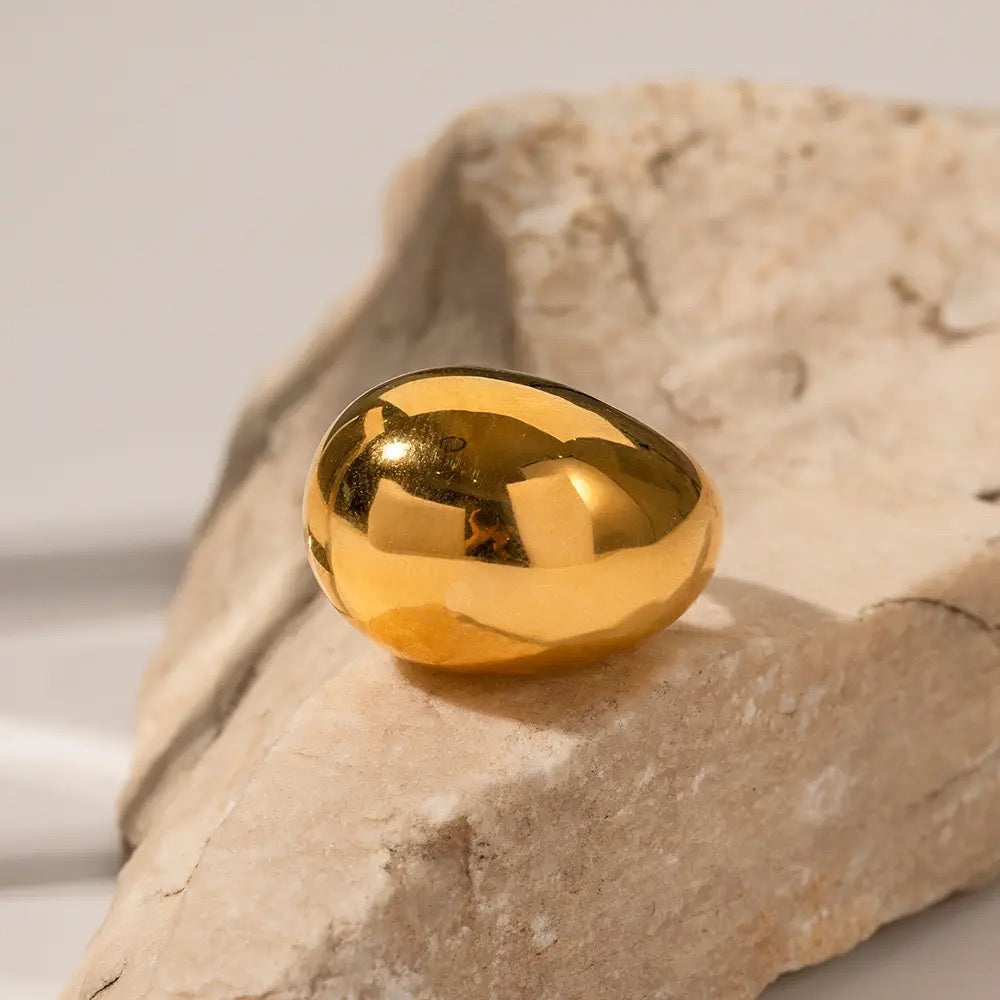 The Chunky 18k Gold Plated Trending Ring