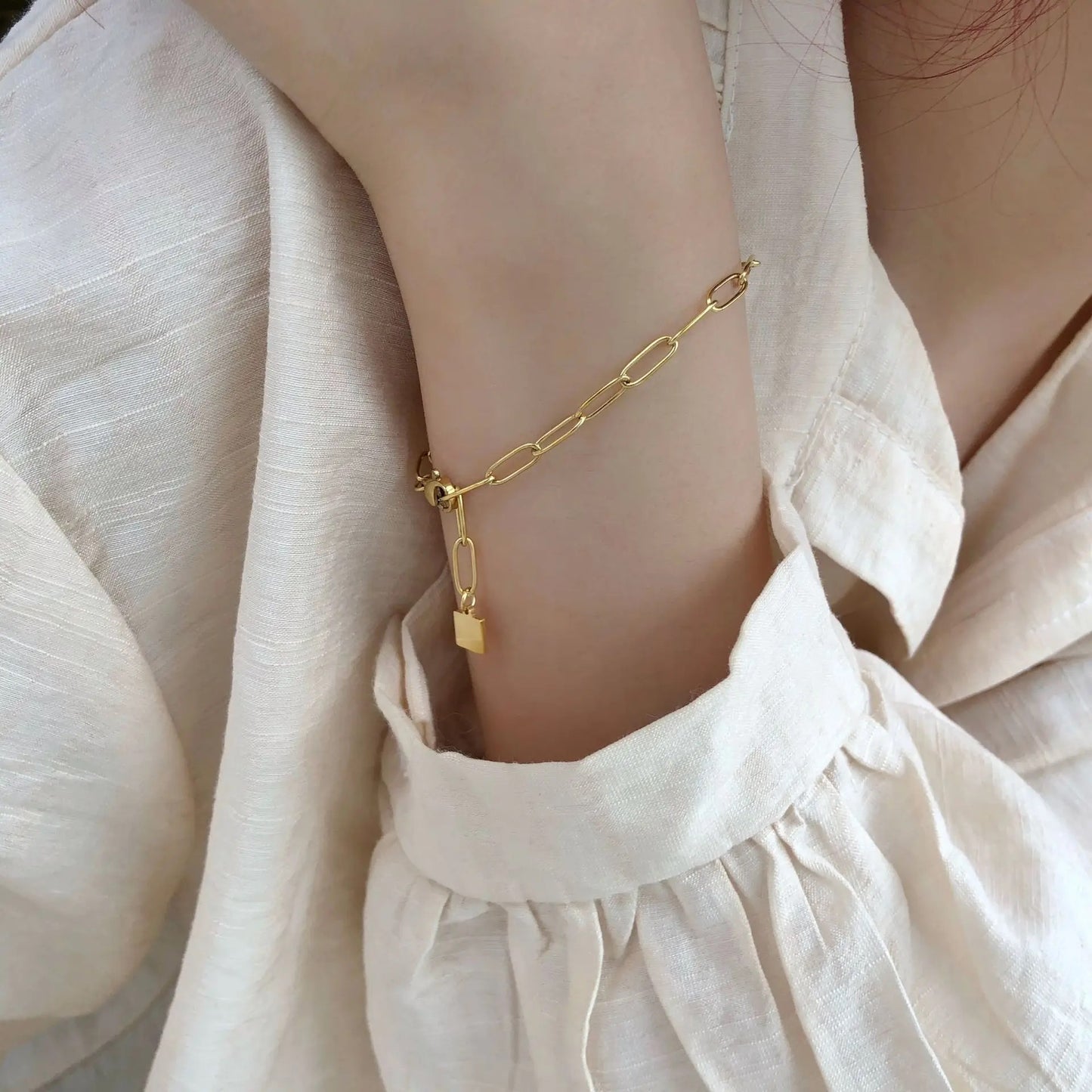 18k Gold Plated chain Bracelet